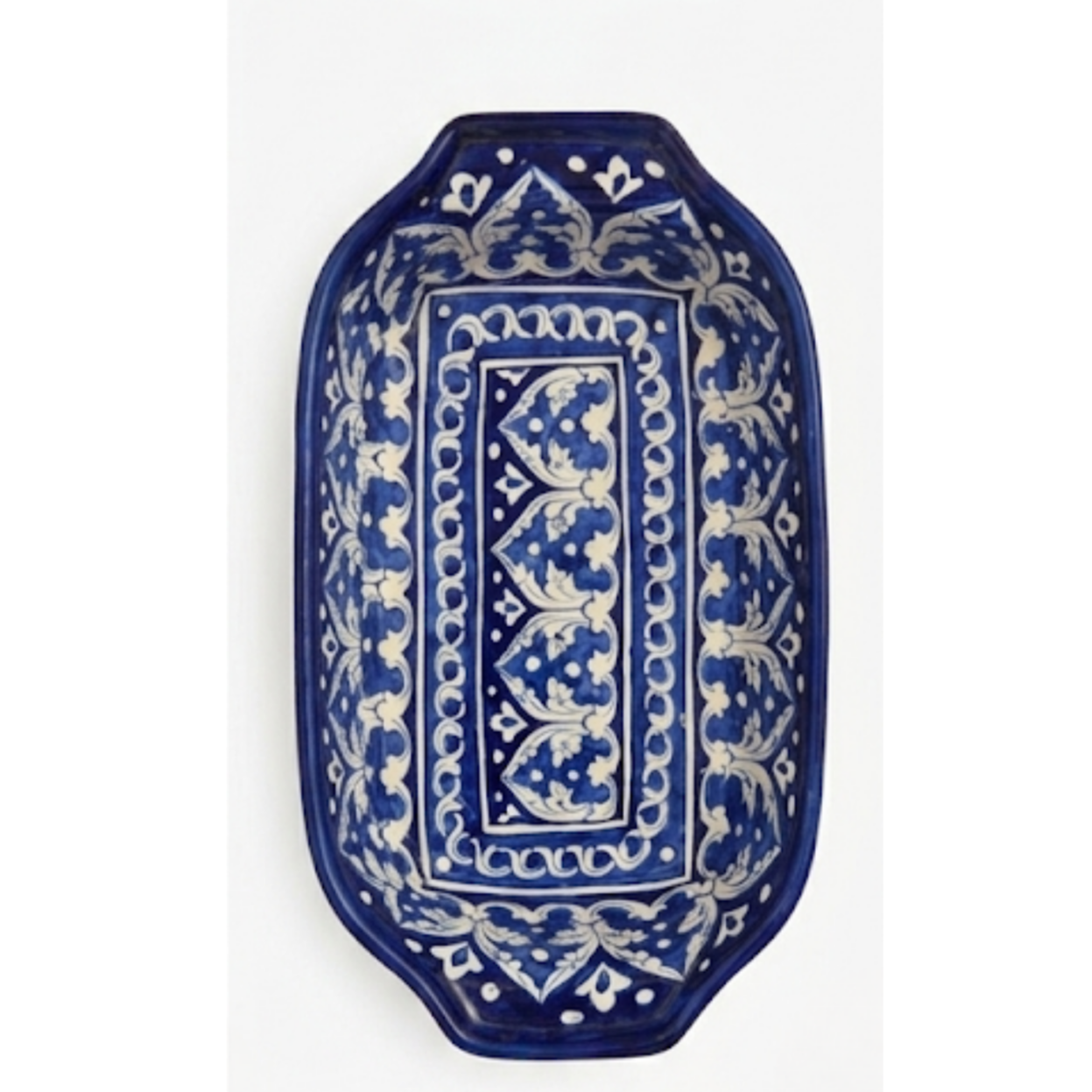 Hand Painted Ceramic Tray ZW00177