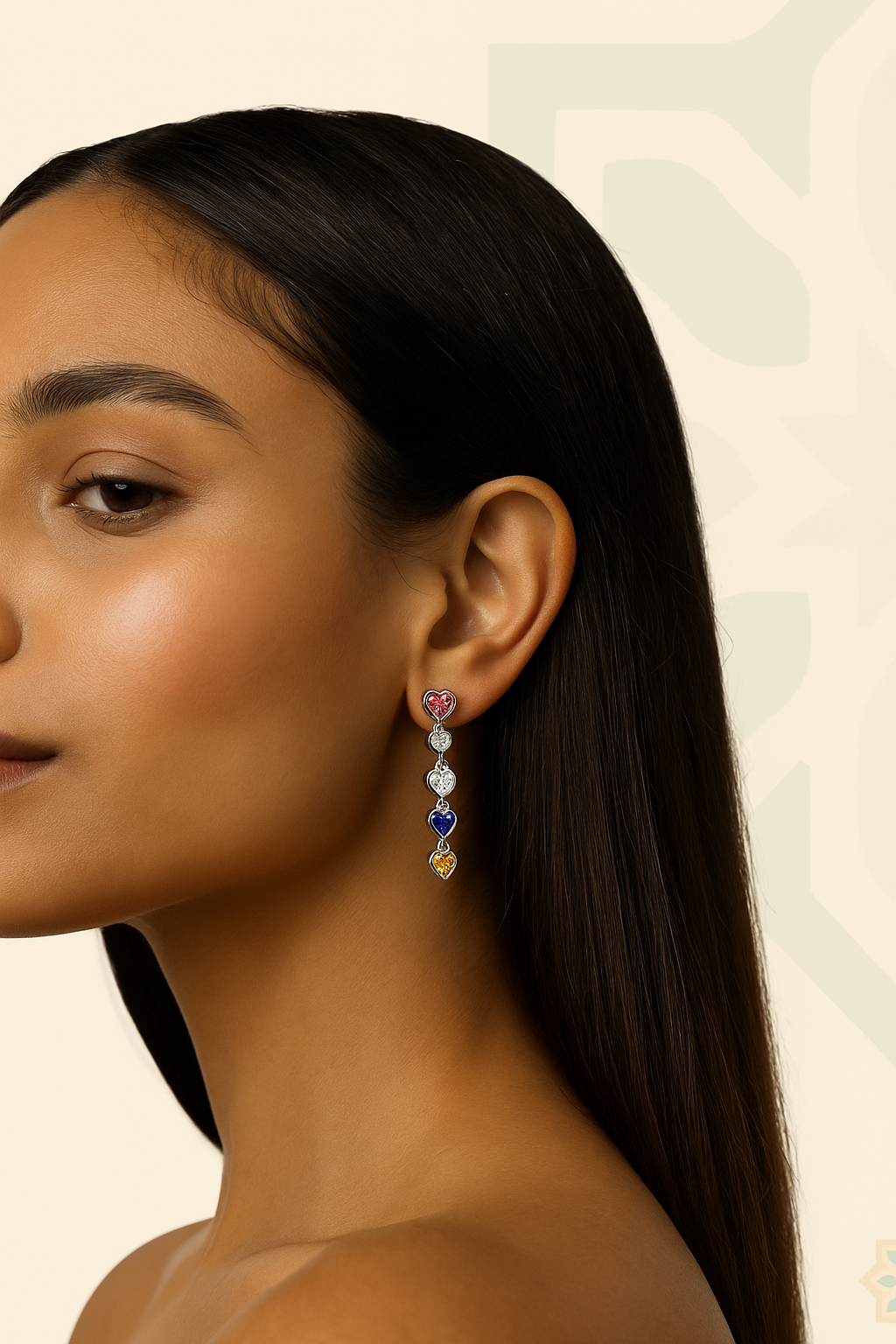 The Heart fall Earrings