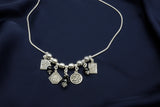 Joy elements necklace with black agate
