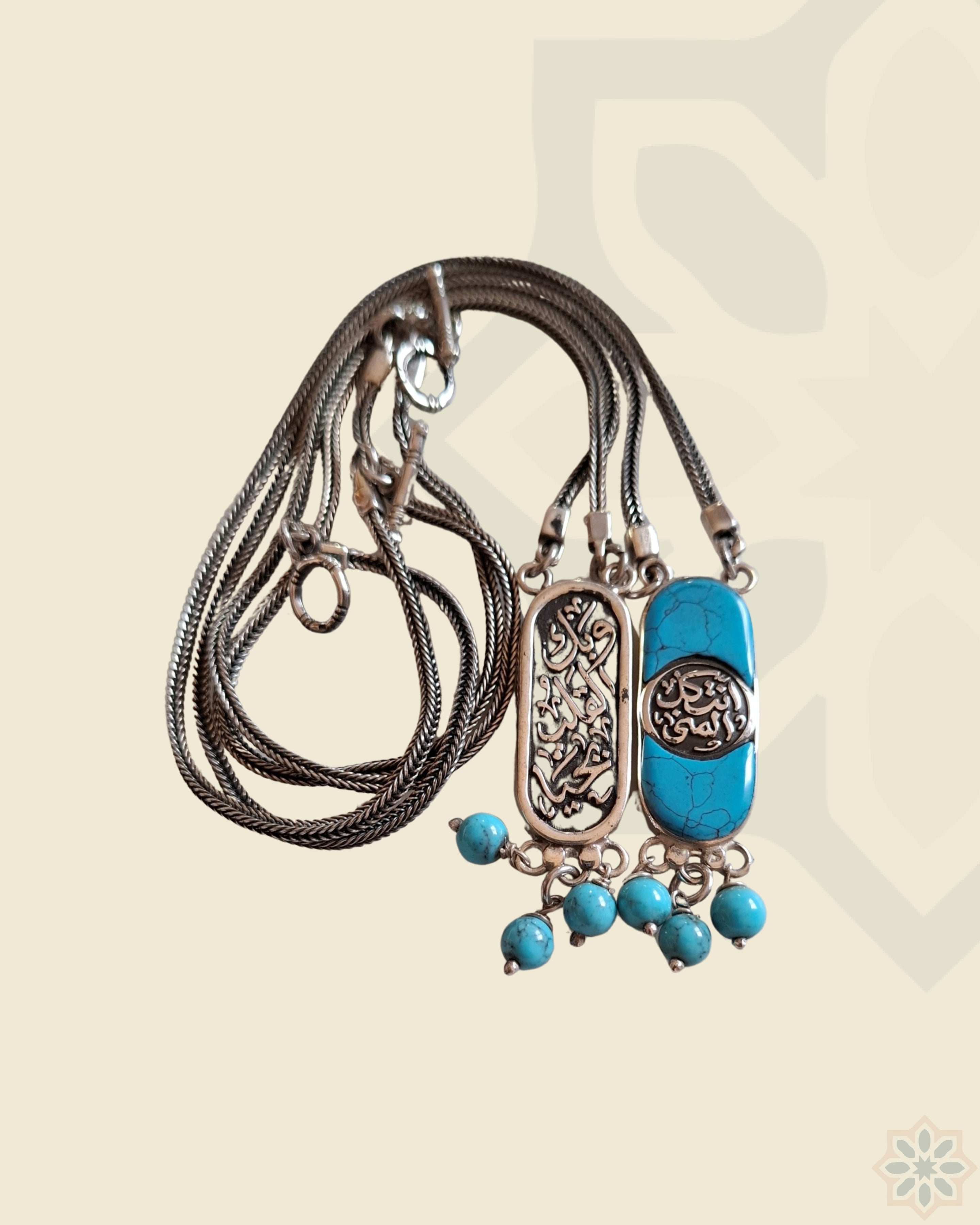 "Breath of the Heart" Silver & Copper Necklace