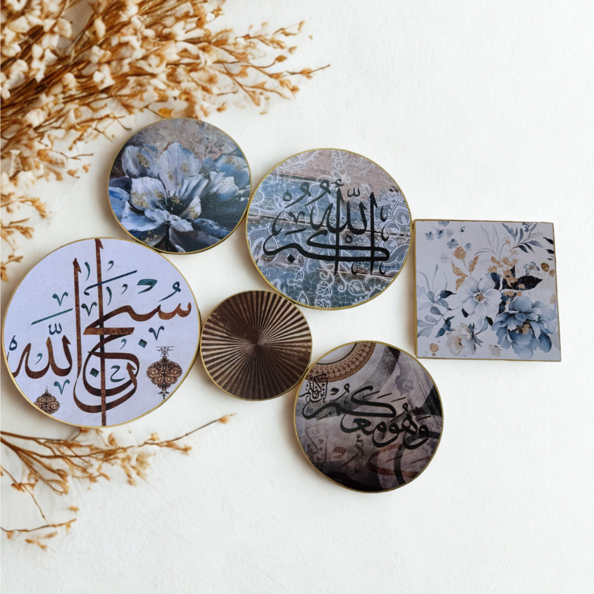 Wooden Hanging Plate C HG00165