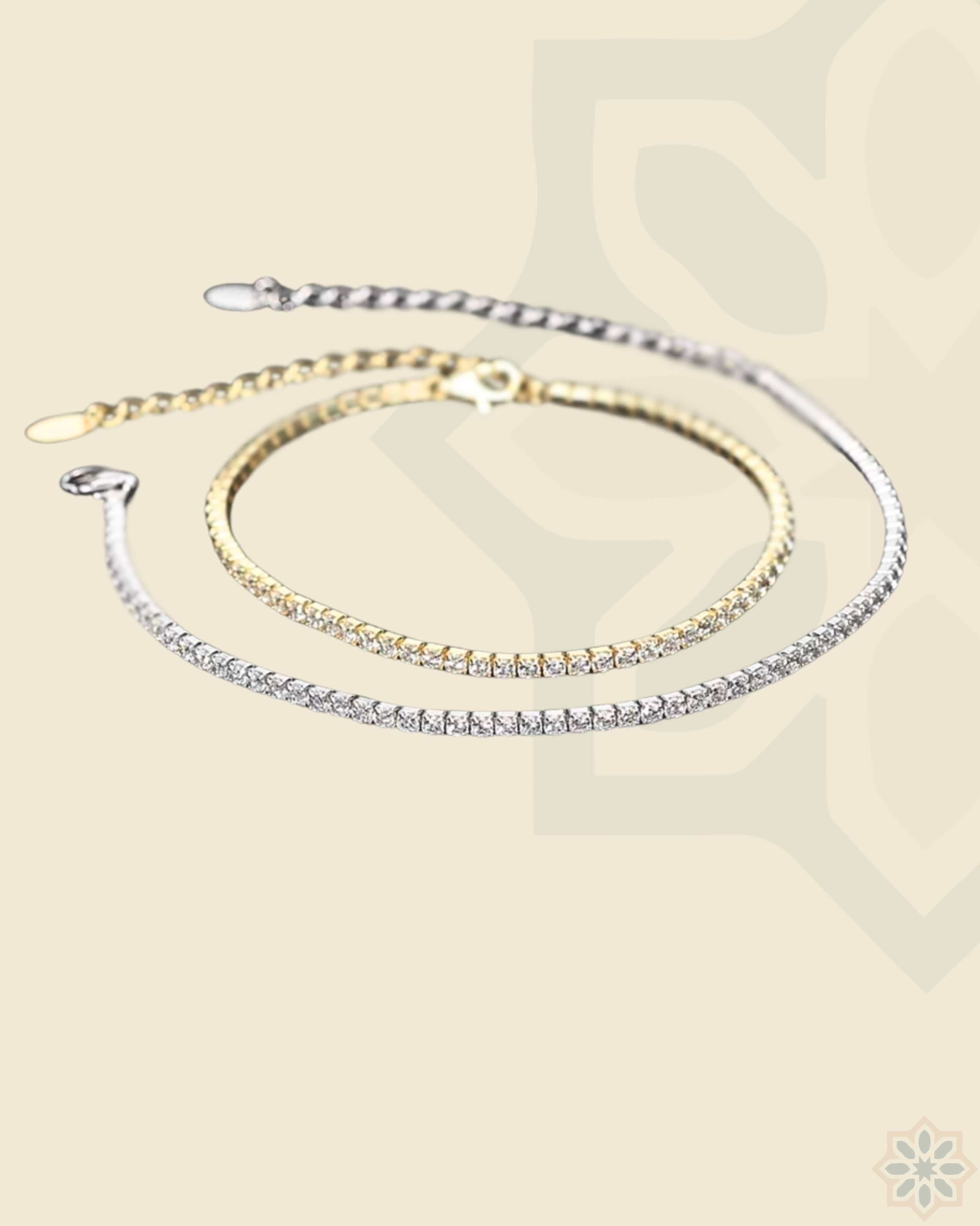 Bracelet Stones Clear