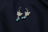 Butterfly earring (Turquoise)