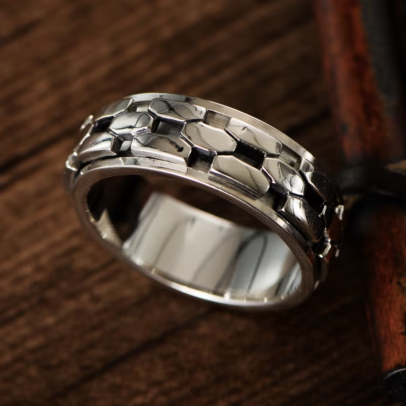 Silver Bound Ring