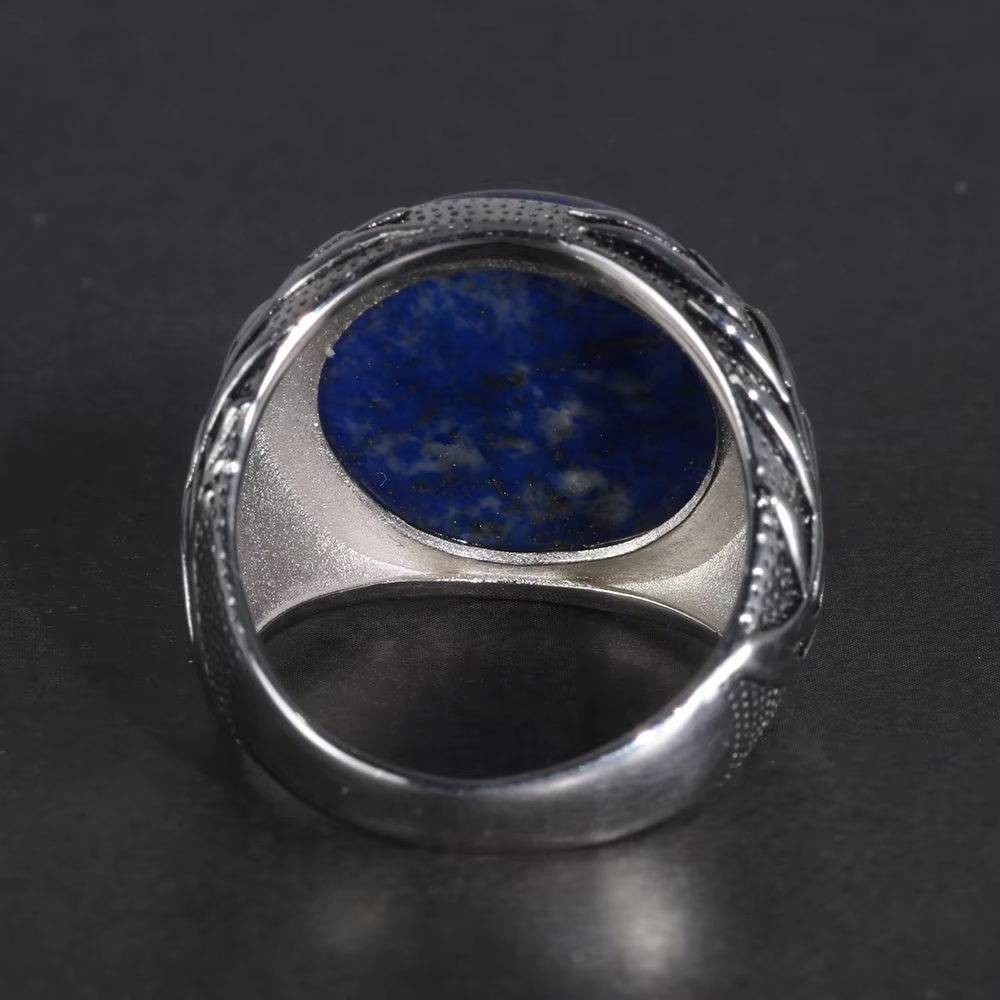 Lapis Crest Ring