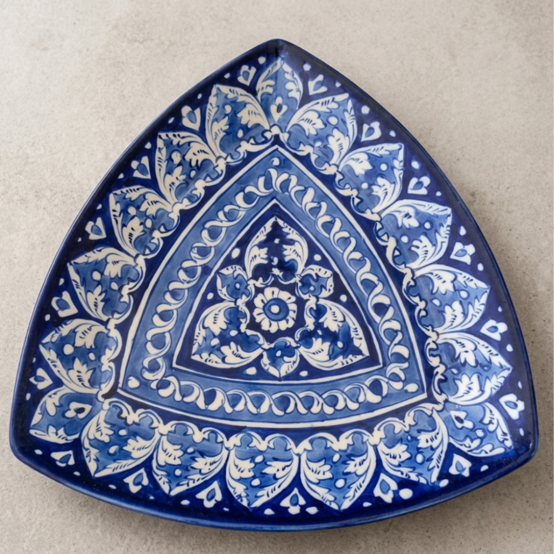 Hand painted Ceramic Plate ZW00106