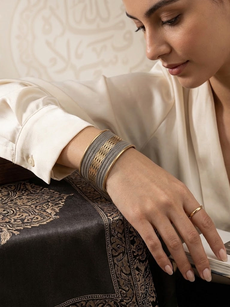 Desert Tapestry Wide Cuff 1378