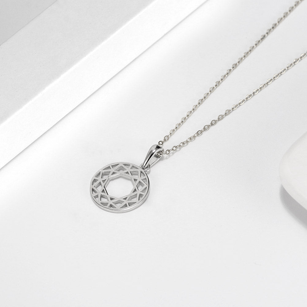 Harmony Simple Silver Necklace