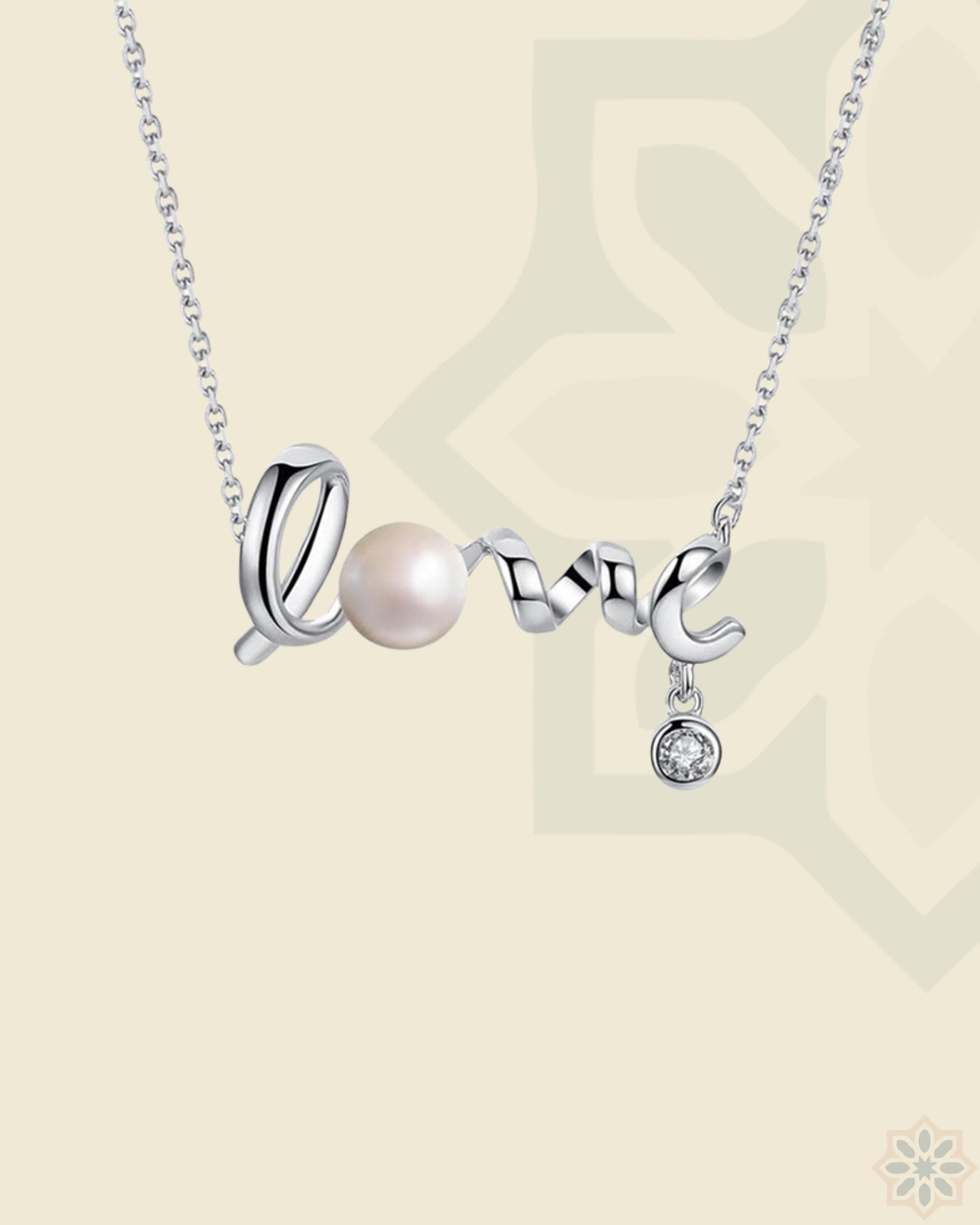 Simple Necklace With Love