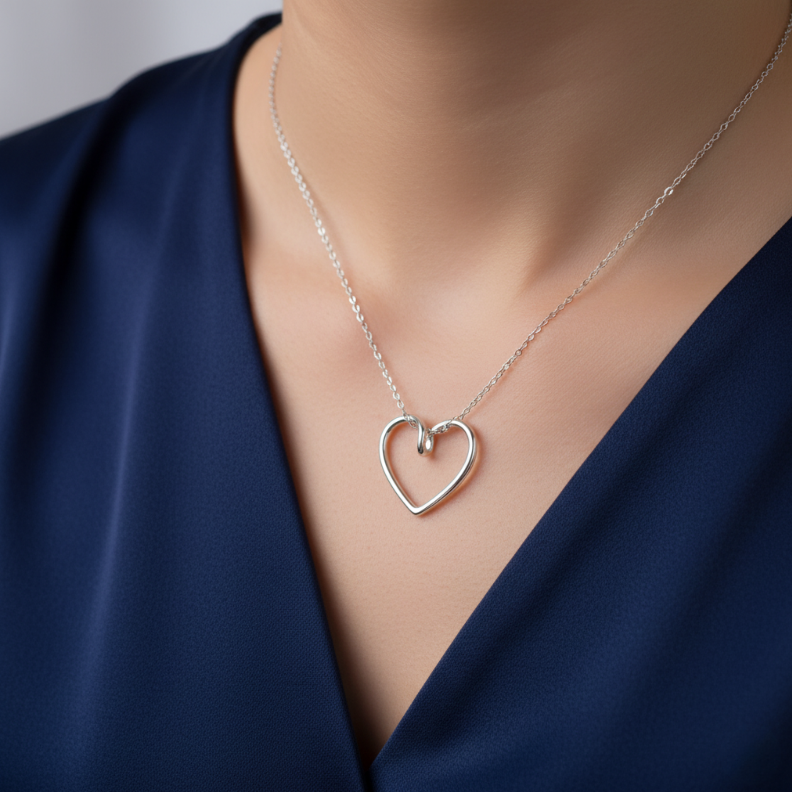 The Heart Medallion Necklace