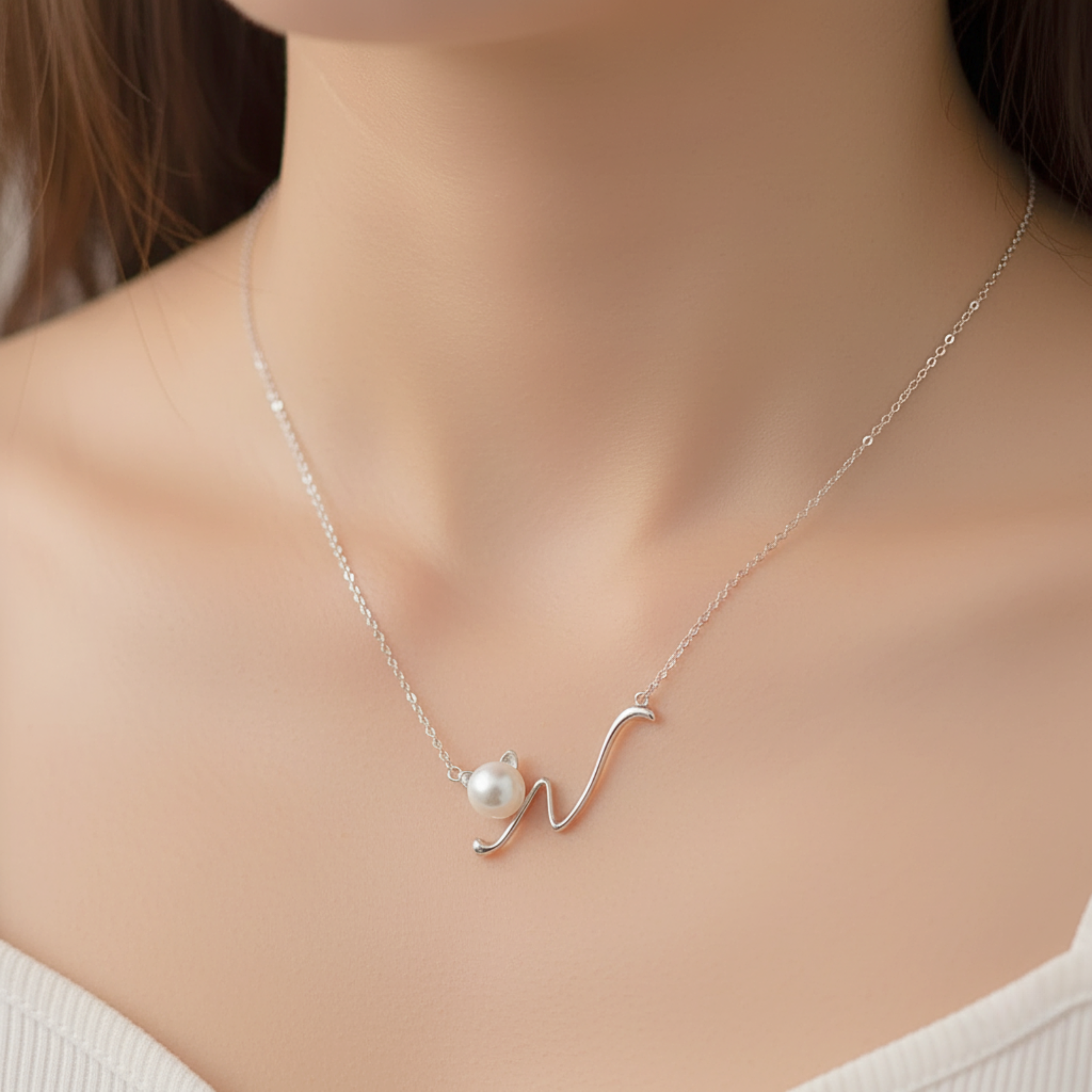 "N" Neckace