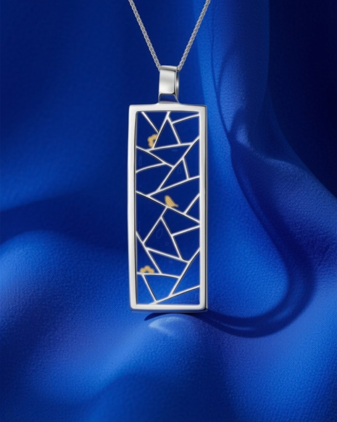 Golden Birds Branch Necklace 6311 ﻗﻼدة