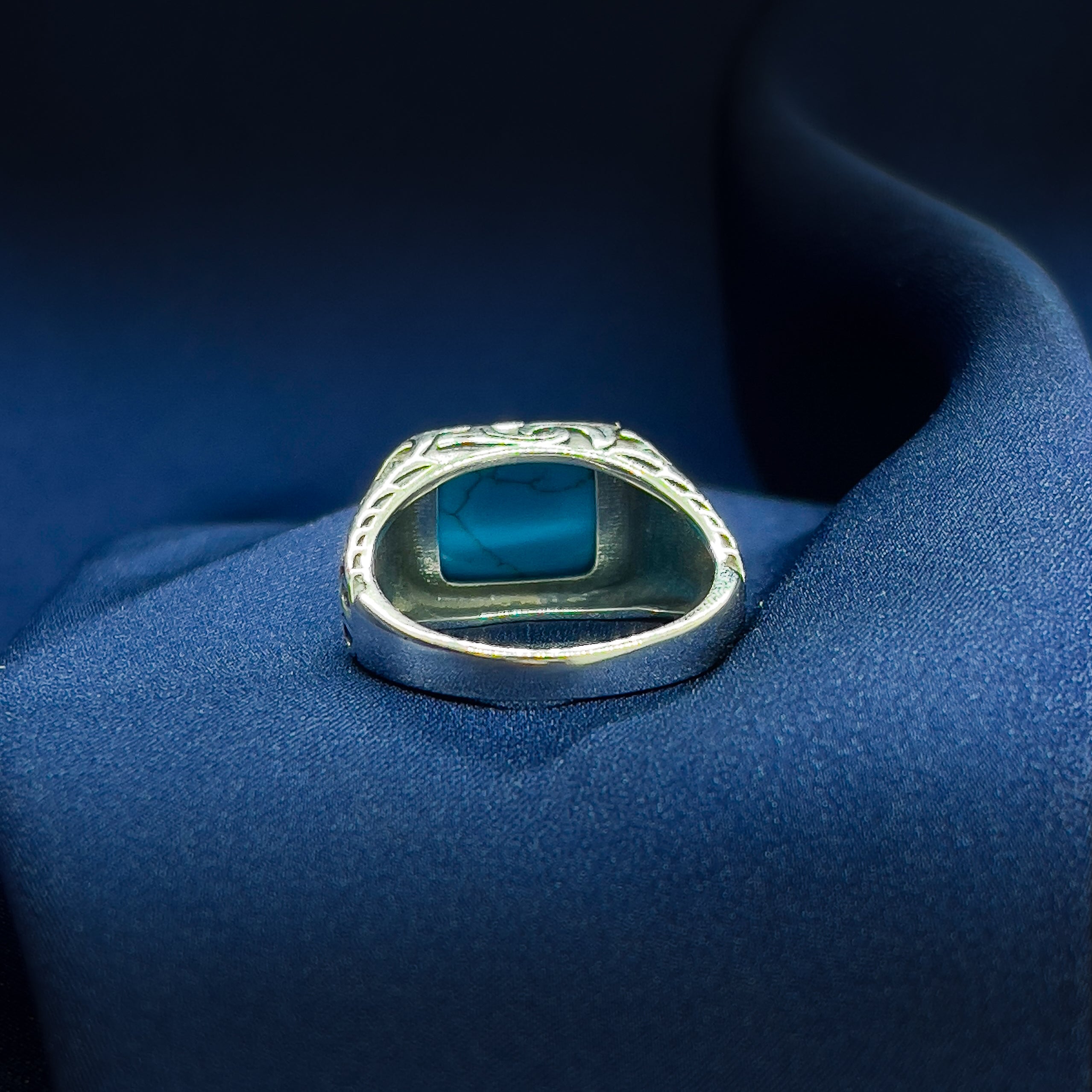 Turquoise Edge Ring