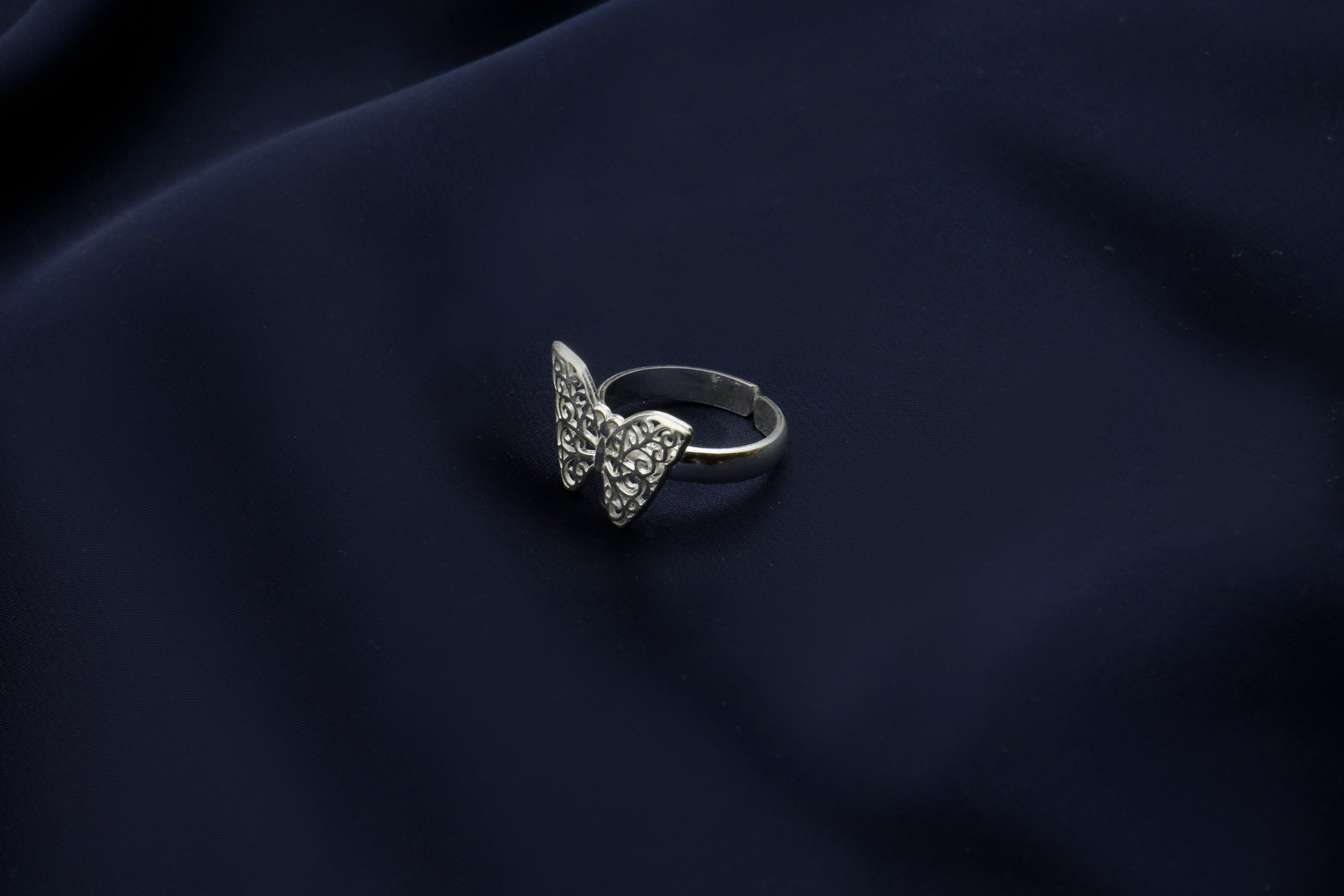 Simple butterfly ring