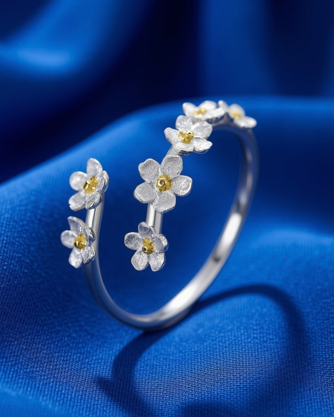 Forget-Me-Not Garden Ring 7405 ﺧﺎﺗﻢ