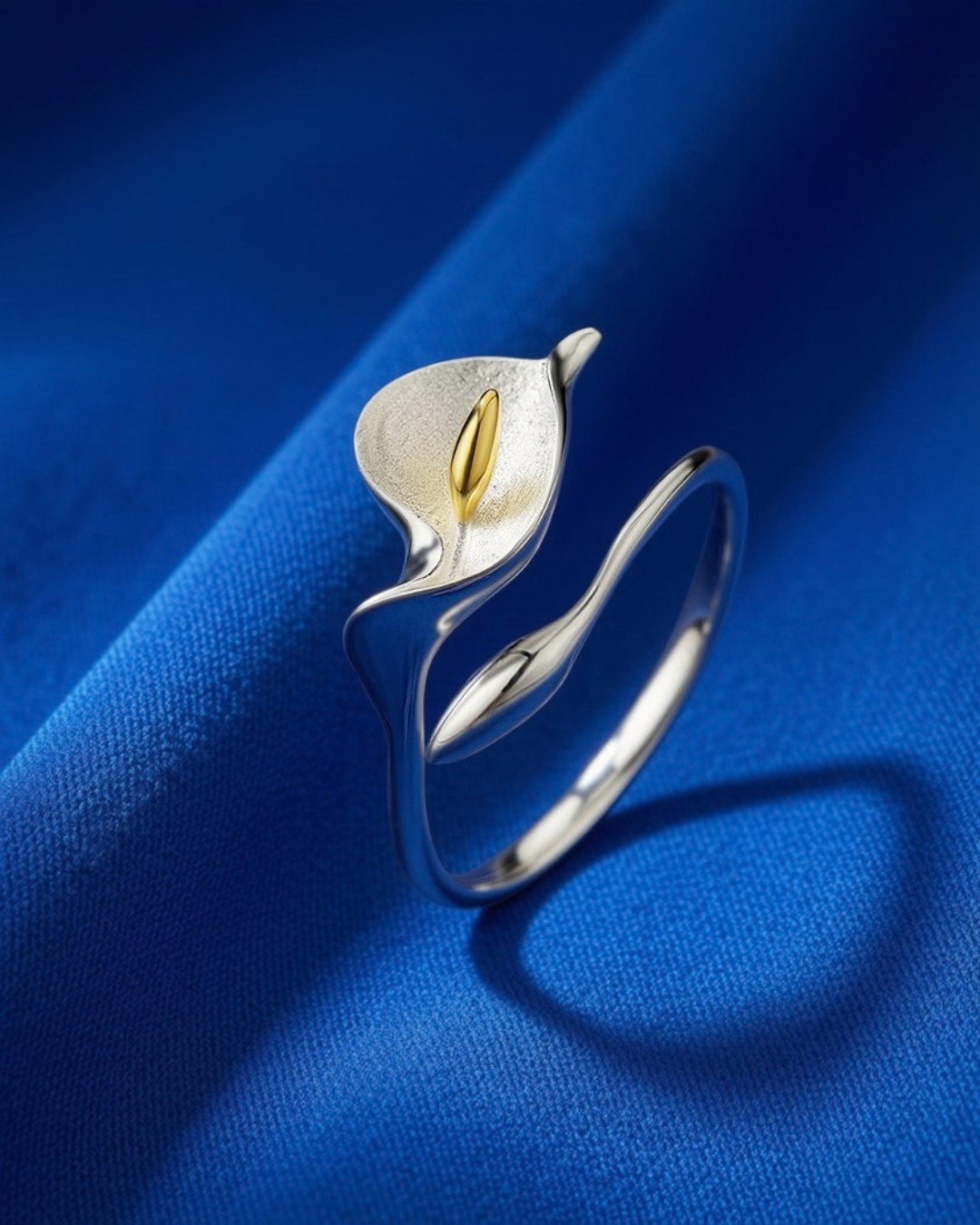 Calla Lily Wrap Ring ﺧﺎﺗﻢ 7406