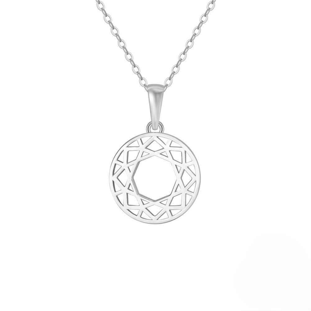 Harmony Simple Silver Necklace