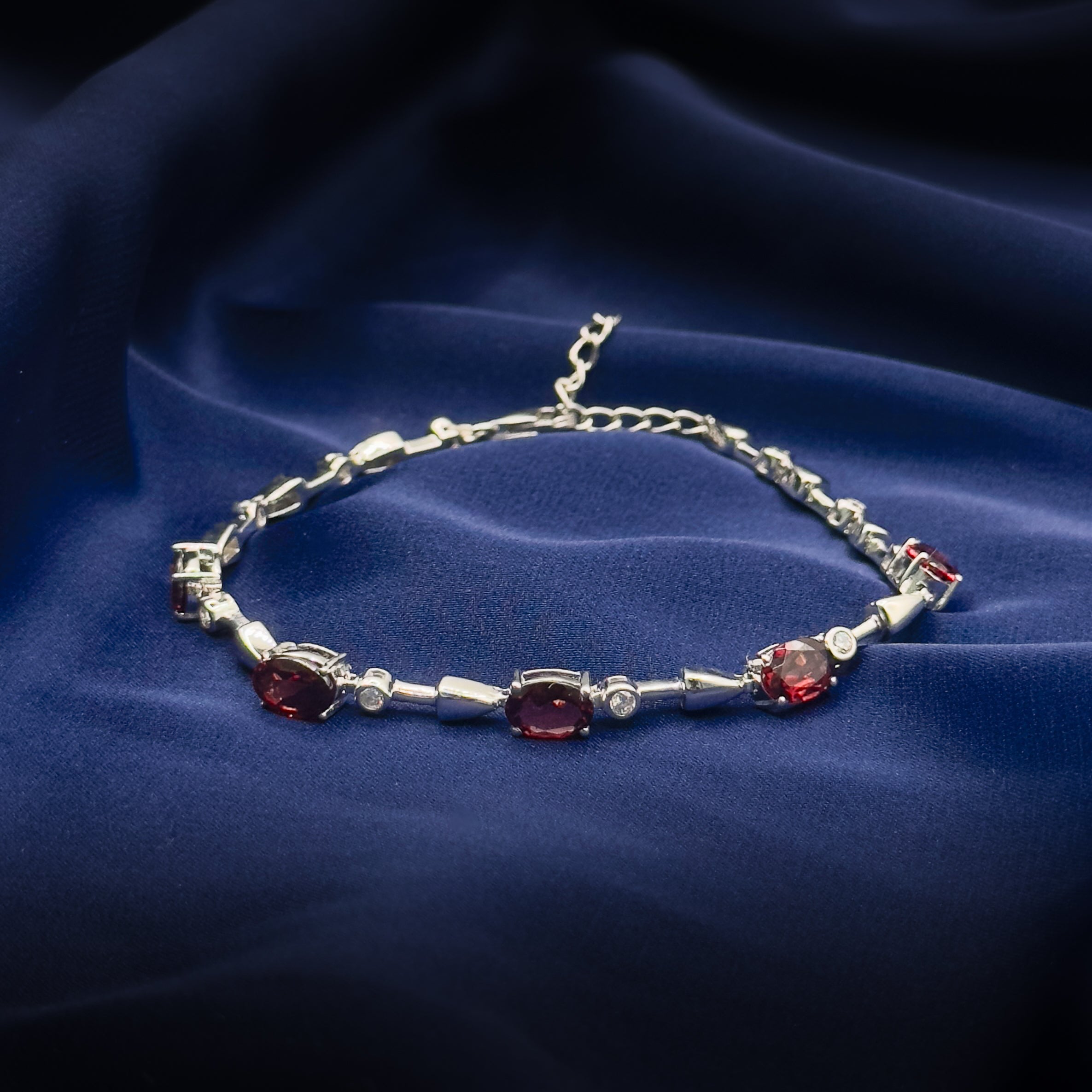 Sunbeam Glow Garnet Bracelet