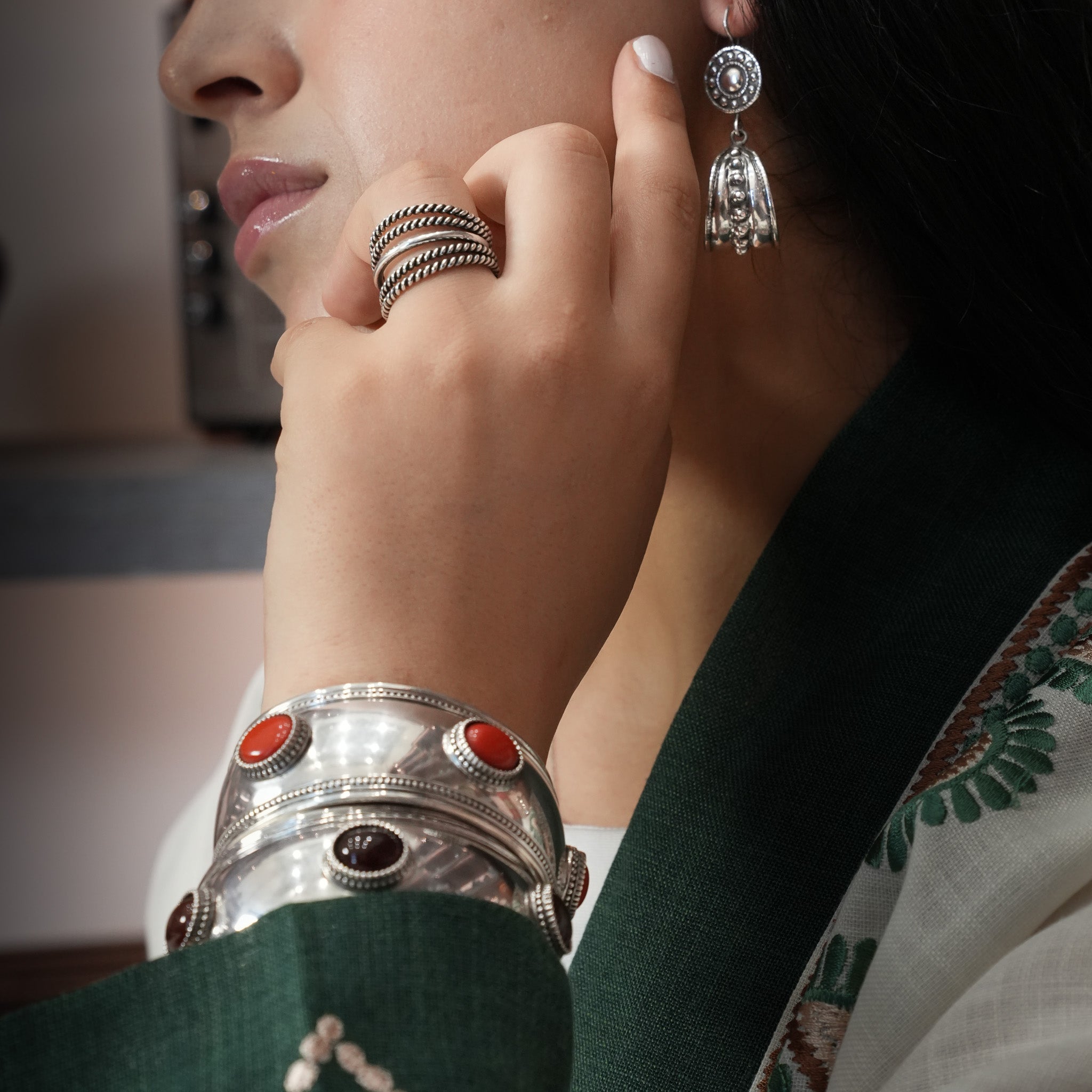 The Earthβs Embrace Bangle