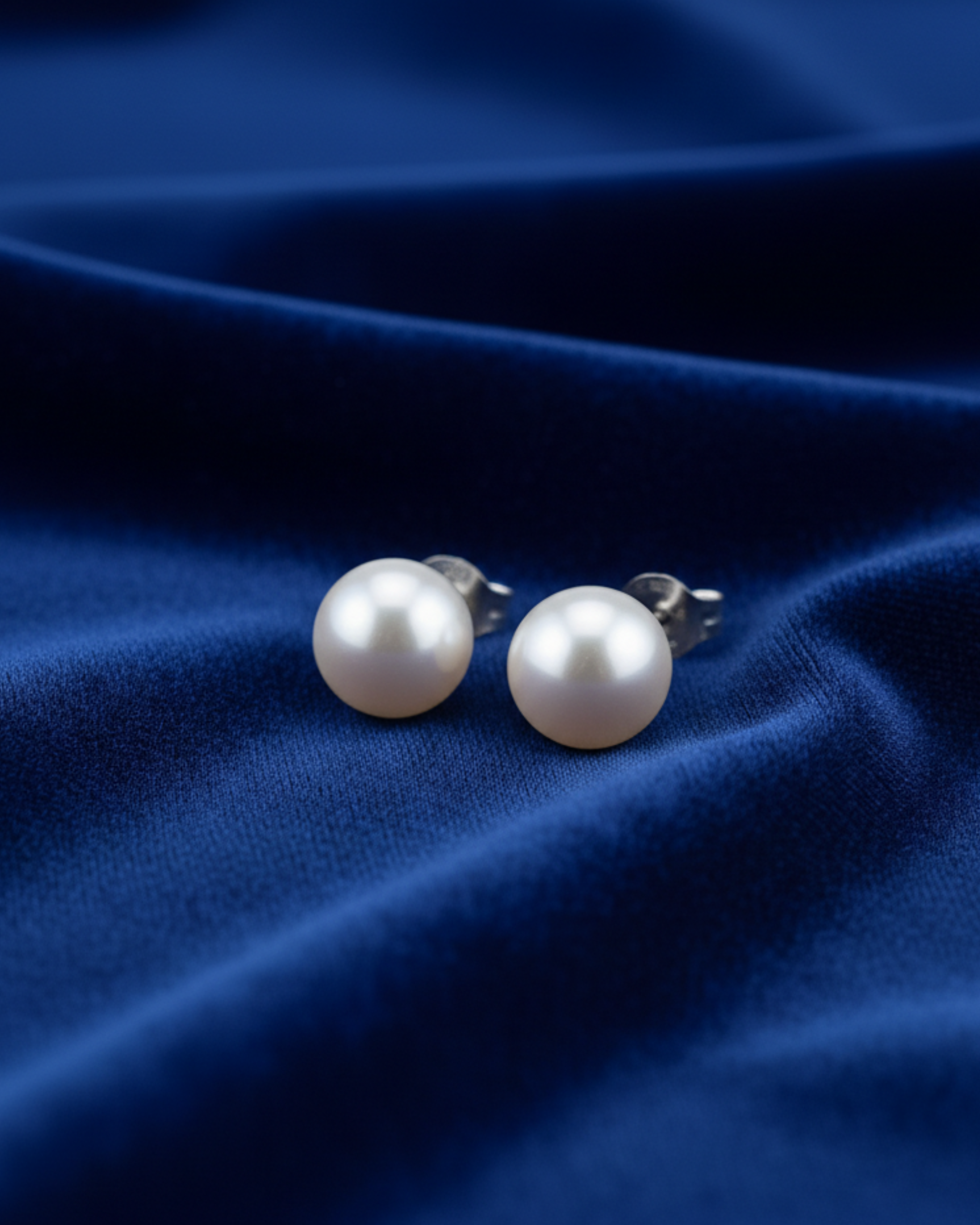 The Keepsake Pearl Silver Earrings