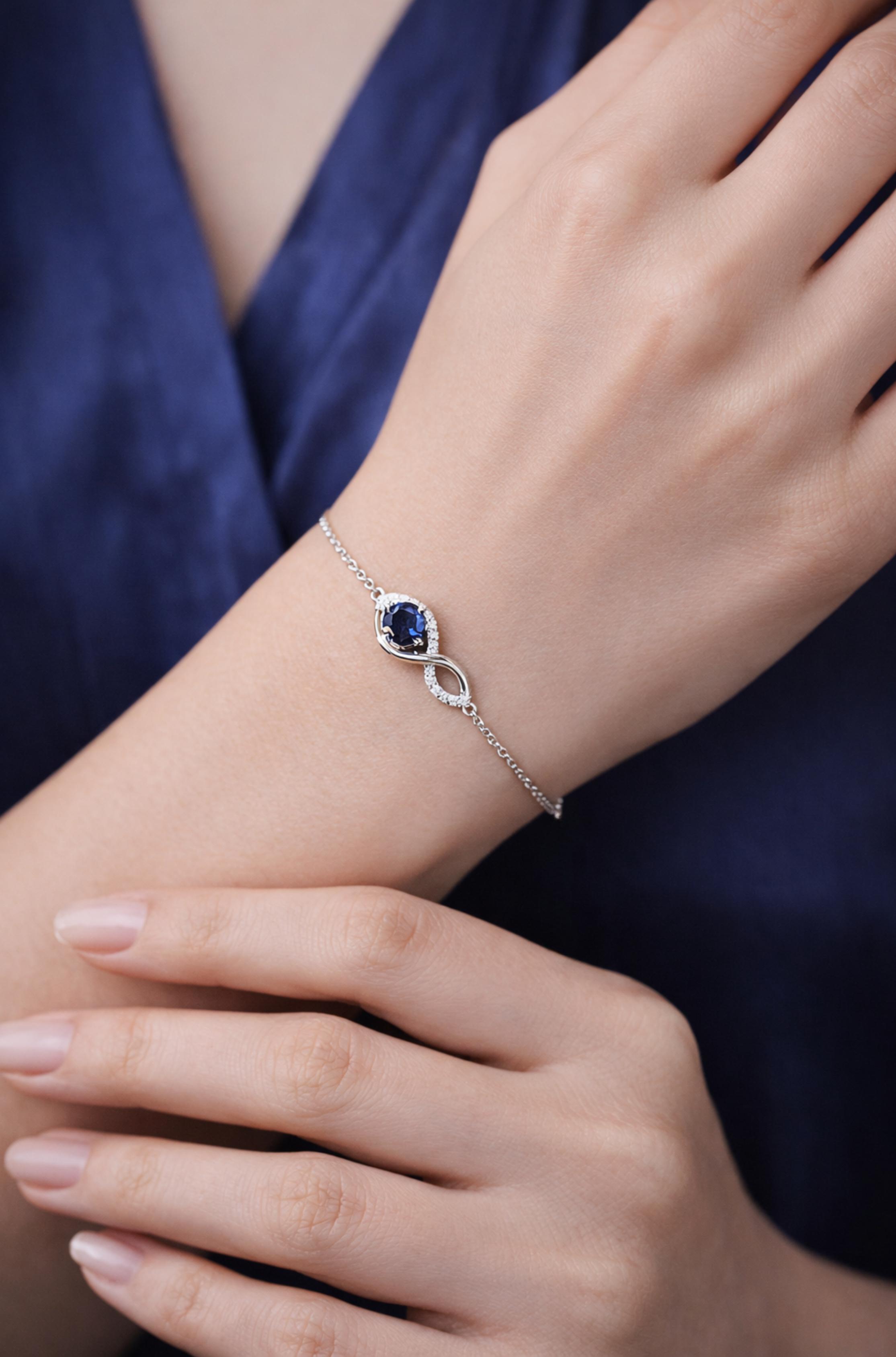 The Blue Infinite Bracelet 3216