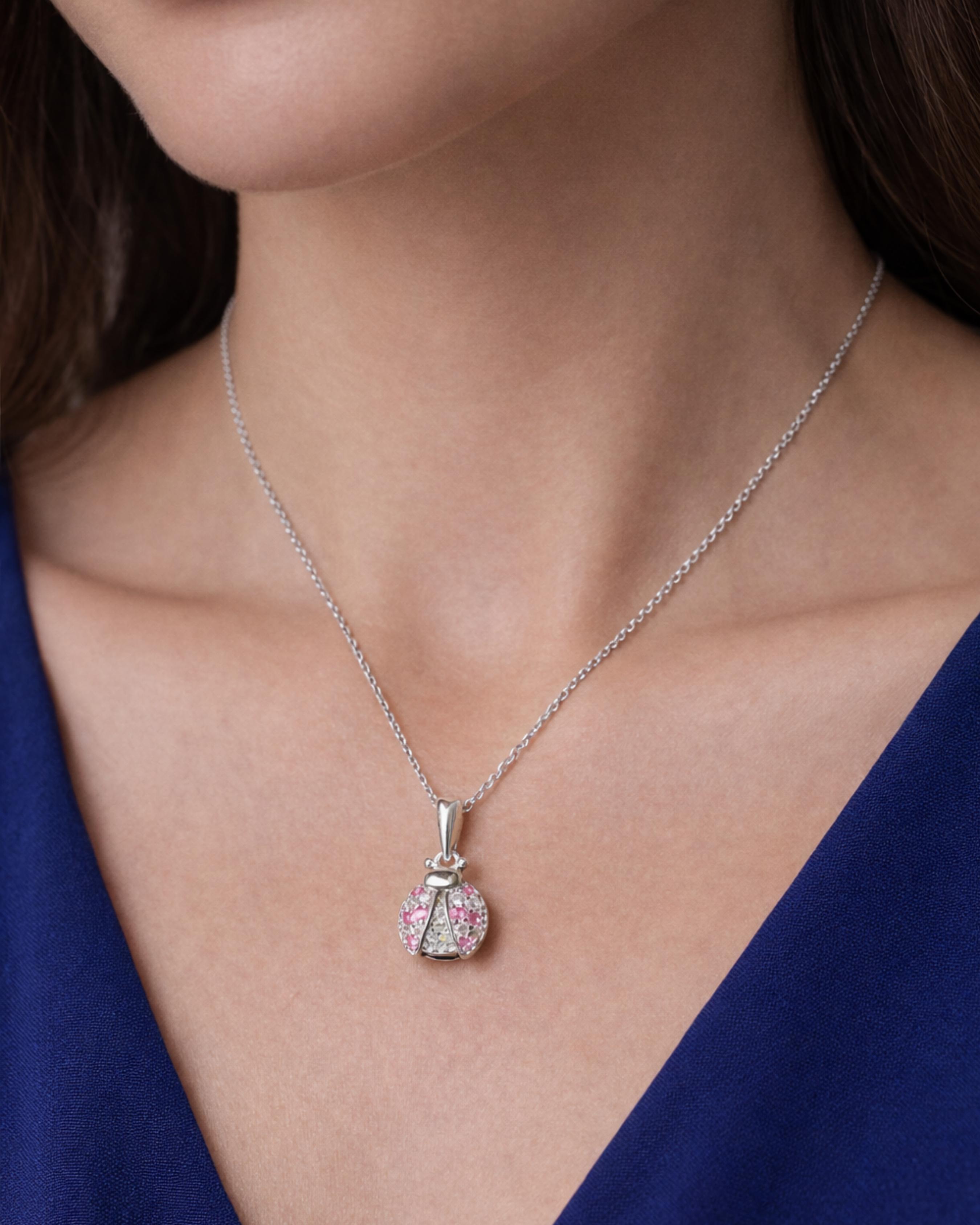 Lucky Ladybug Necklace 6266