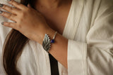 Autumn bracelet with Navy Blue stones