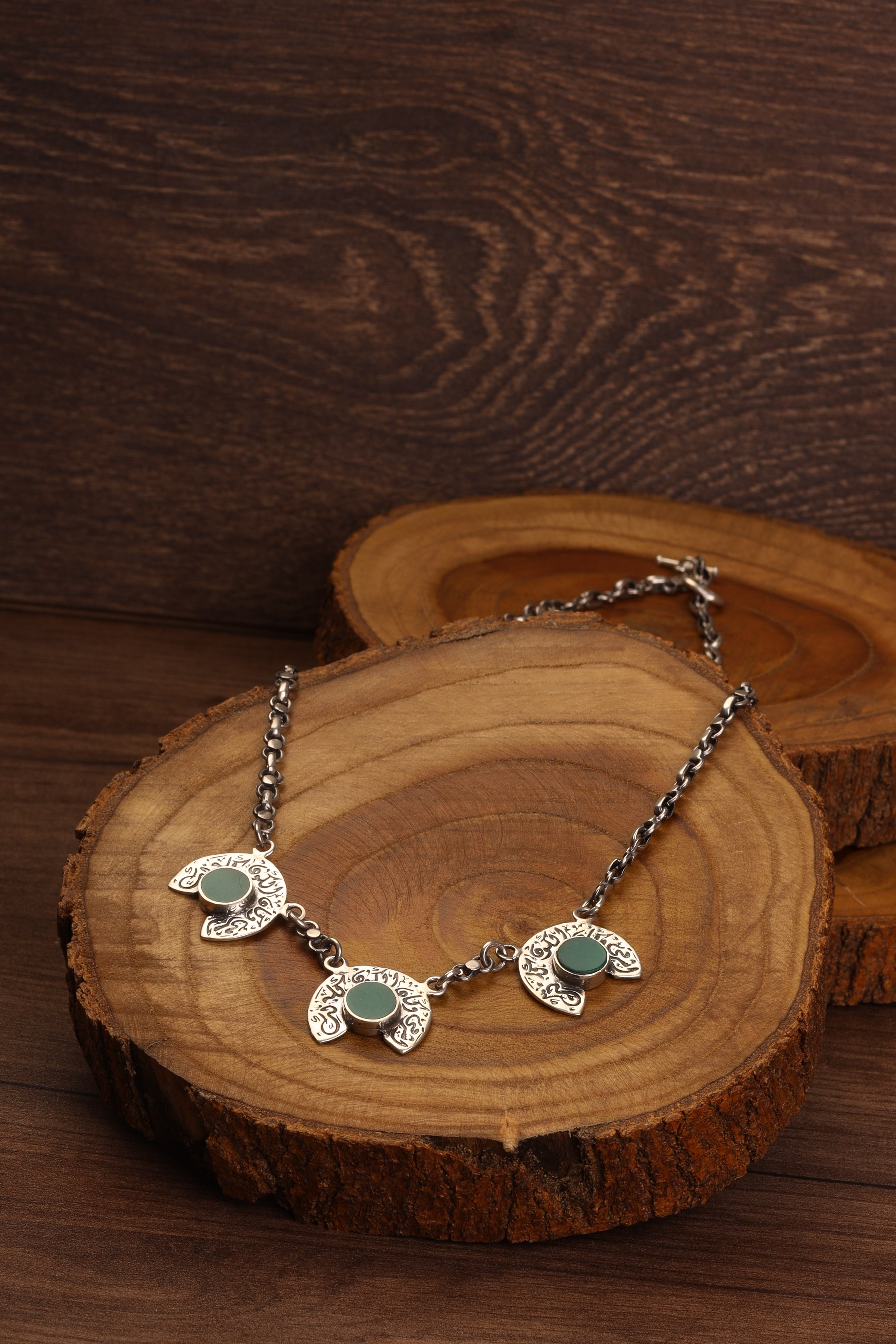 Green Sunrise Necklace