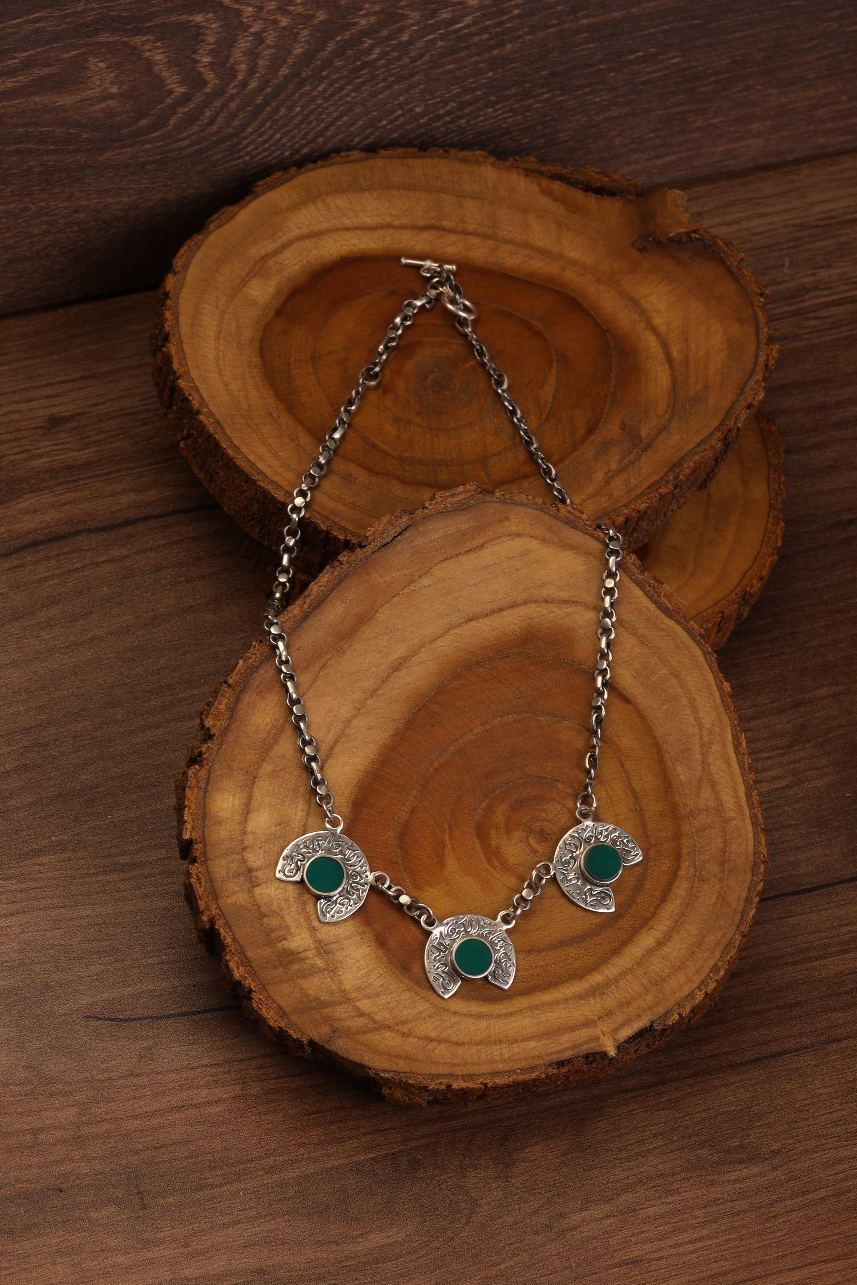 Green Sunrise Necklace