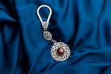 Sunny KeyChain with Brown Stone "Allah Hafez"