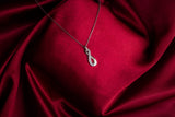 Silver necklace- Infinity