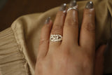 Engraved Ring "Happiness"