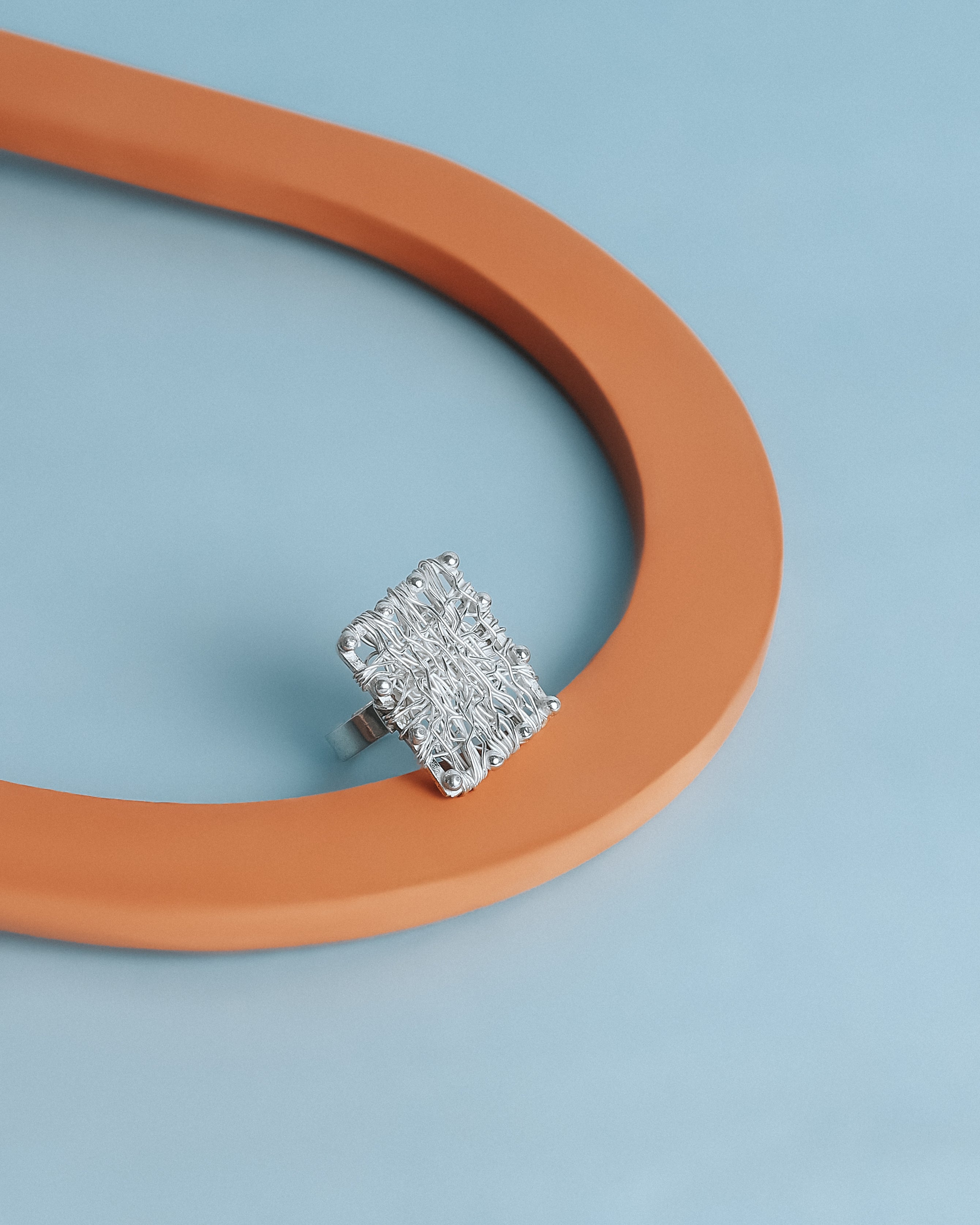 Squared Spider's Web Ring