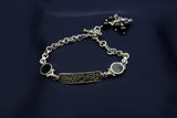 Commitment Bracelet with Black Agate