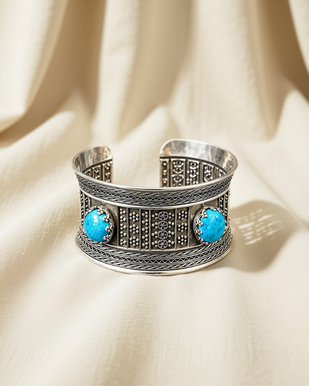 The Heritage Turquoise Stone Bangle 1341