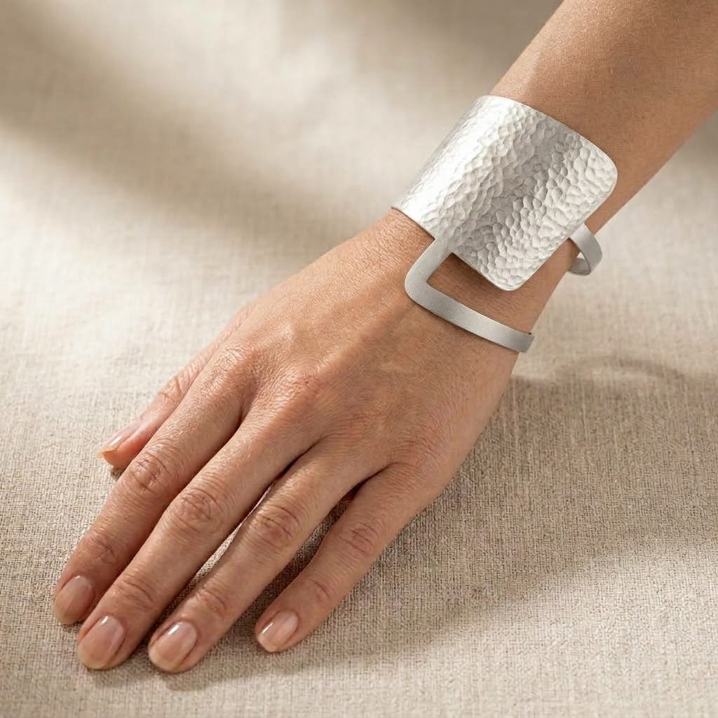 Silver Batullah Heritage Cuff 1381