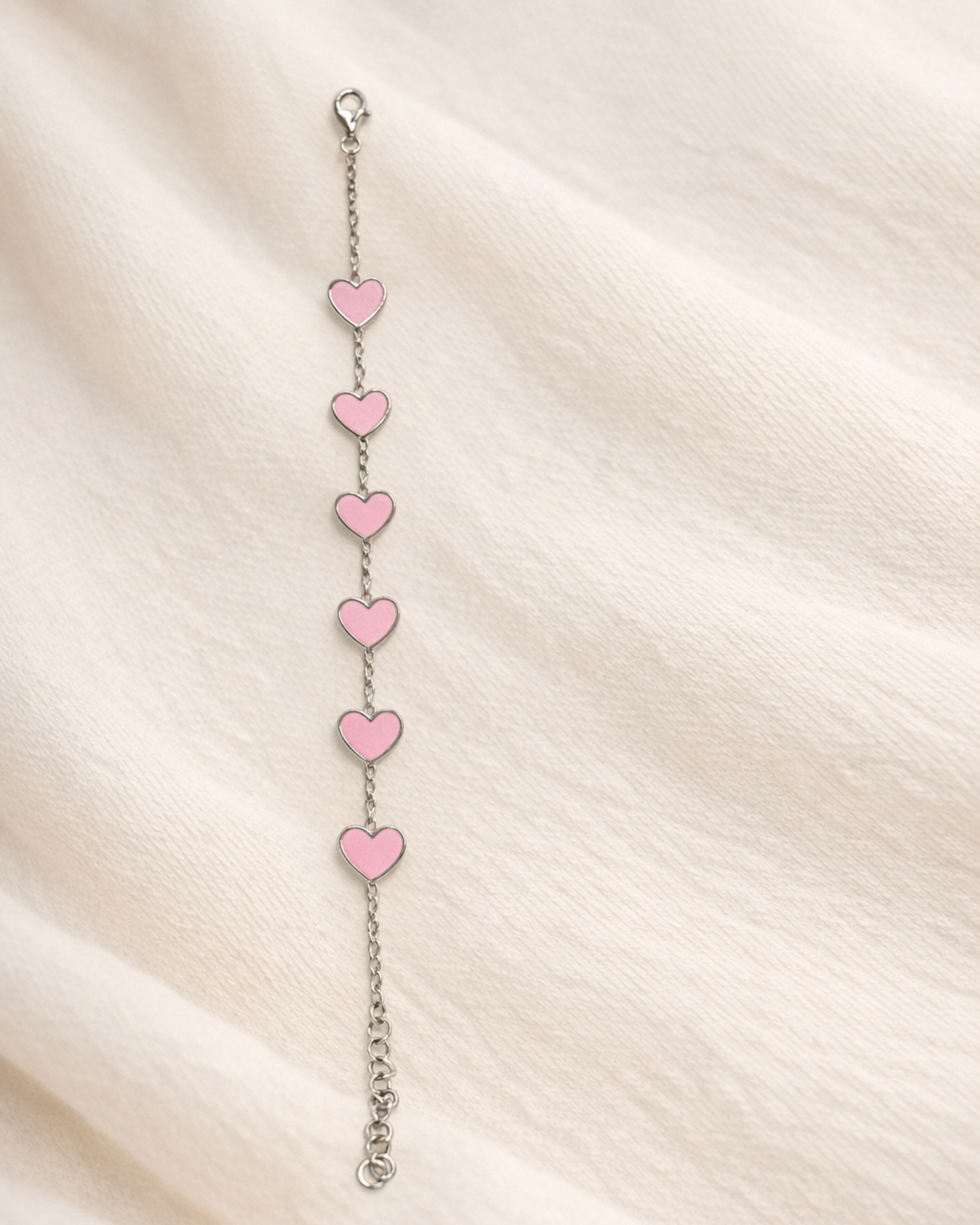 Heart Pink Bracelet