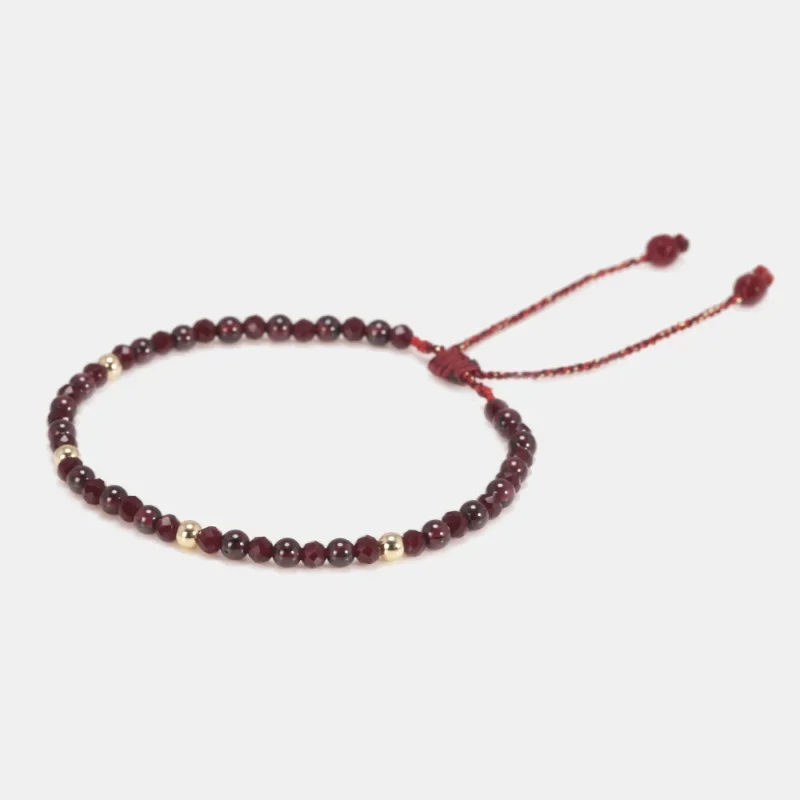 Garnet Fire Bracelet