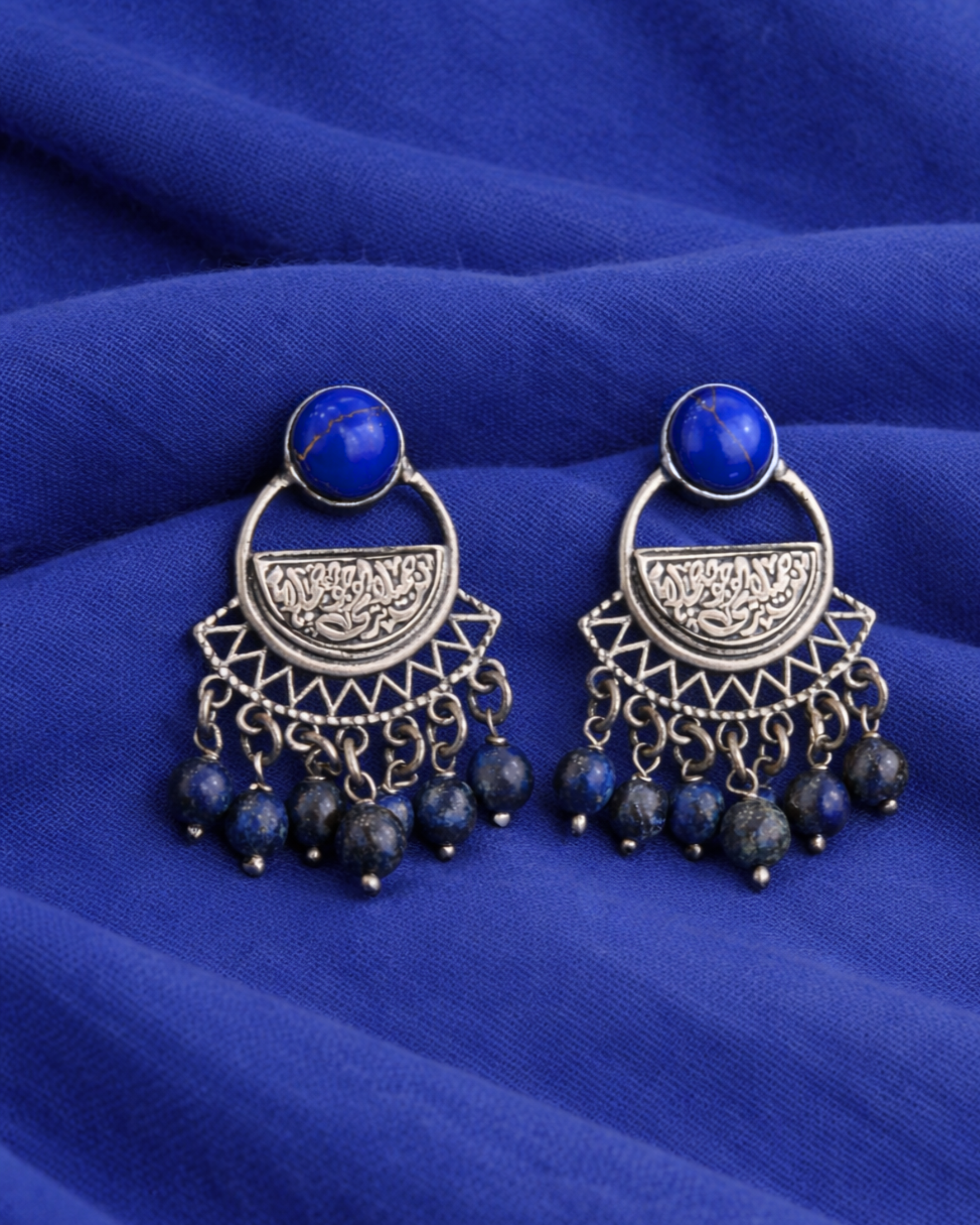 Indigo Beauty Earring