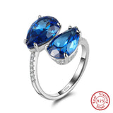 Ring with Blue Stone