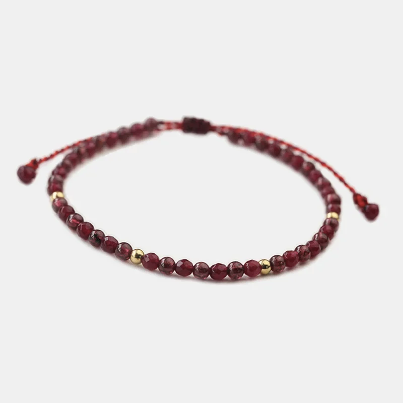 Garnet Fire Bracelet