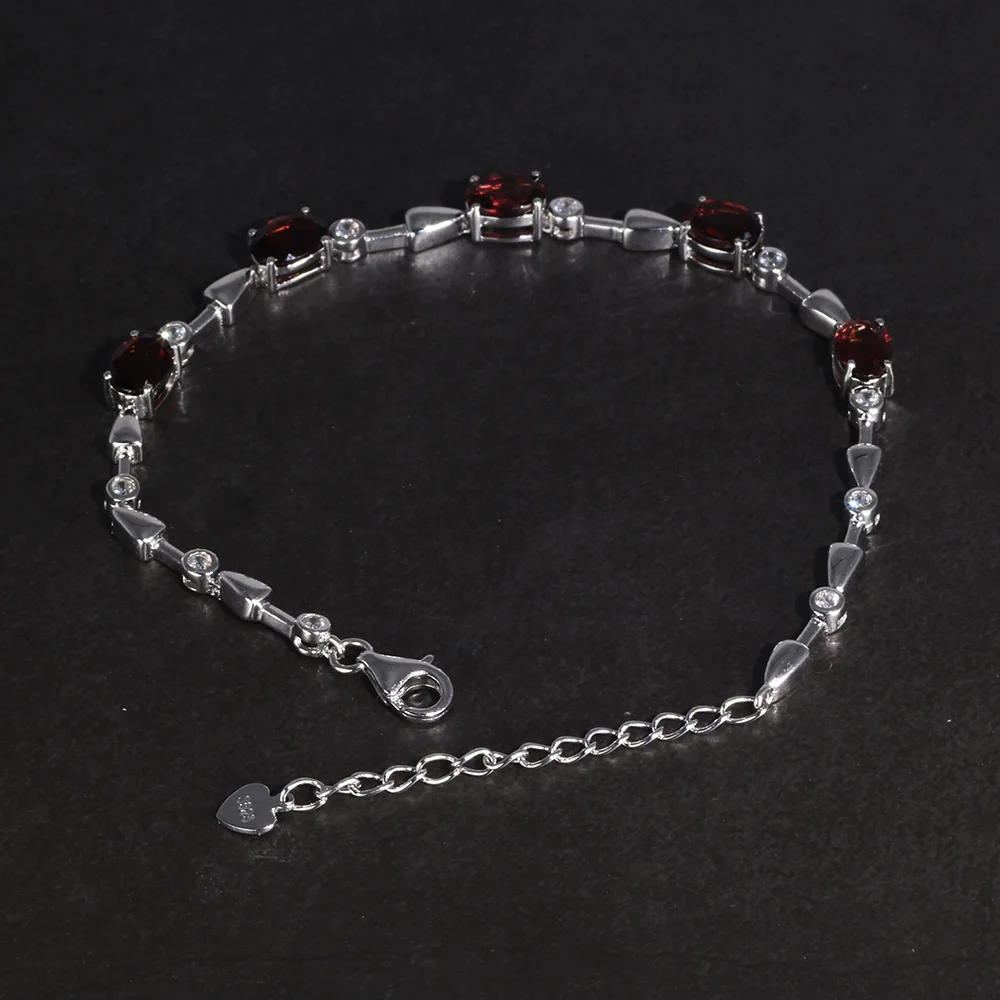 Sunbeam Glow Garnet Bracelet