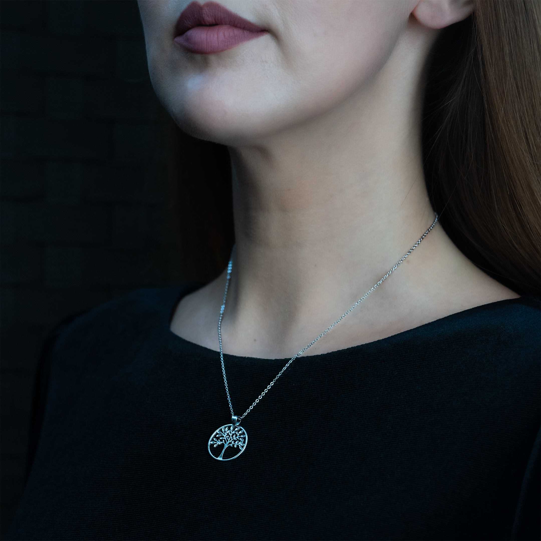 Tree Silver Necklace