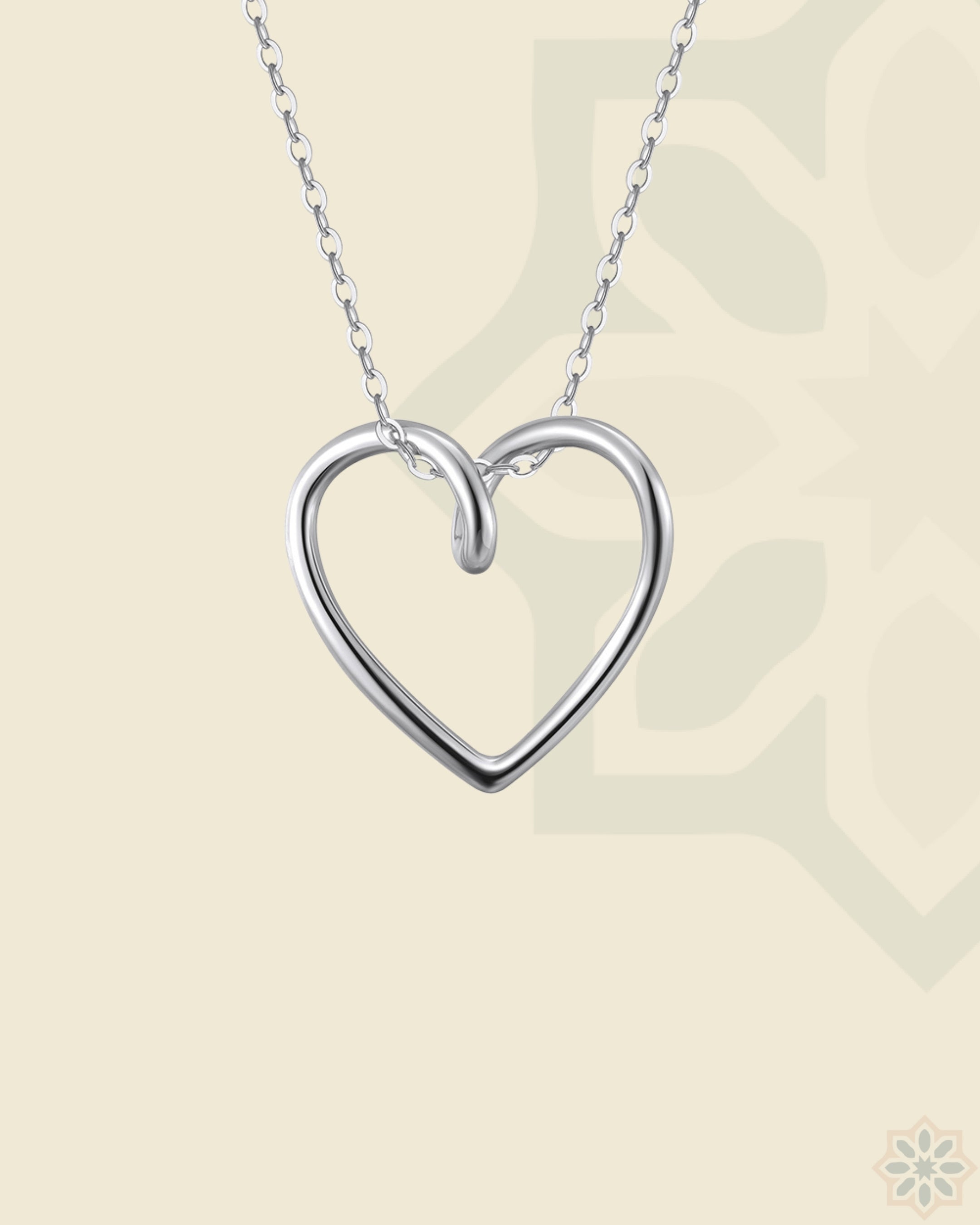 The Heart Medallion Necklace