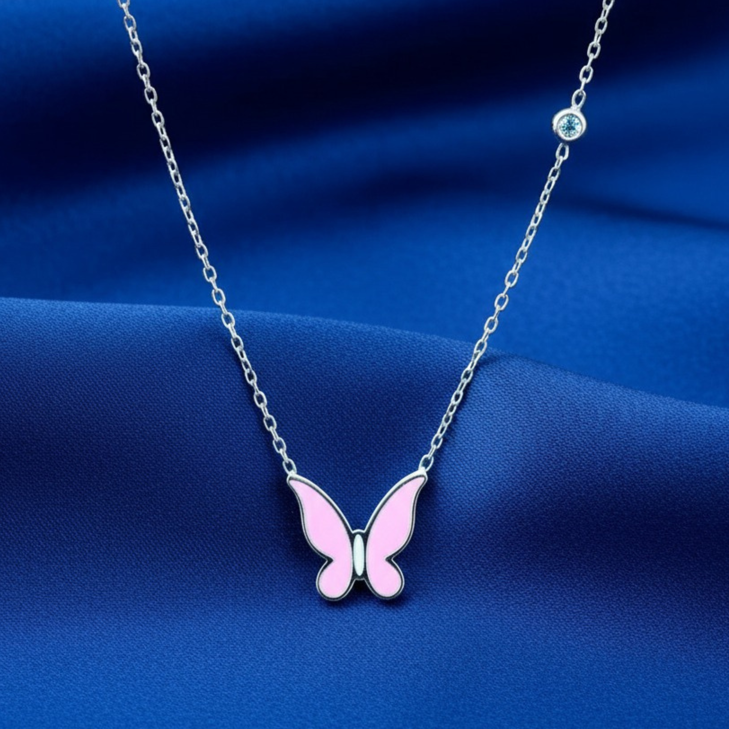 Butterfly Pink Necklace