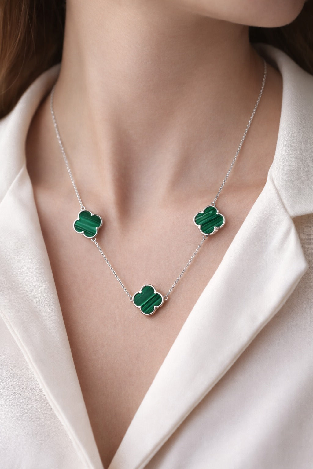 The Emerald Fortune Necklace 6288 سلسله