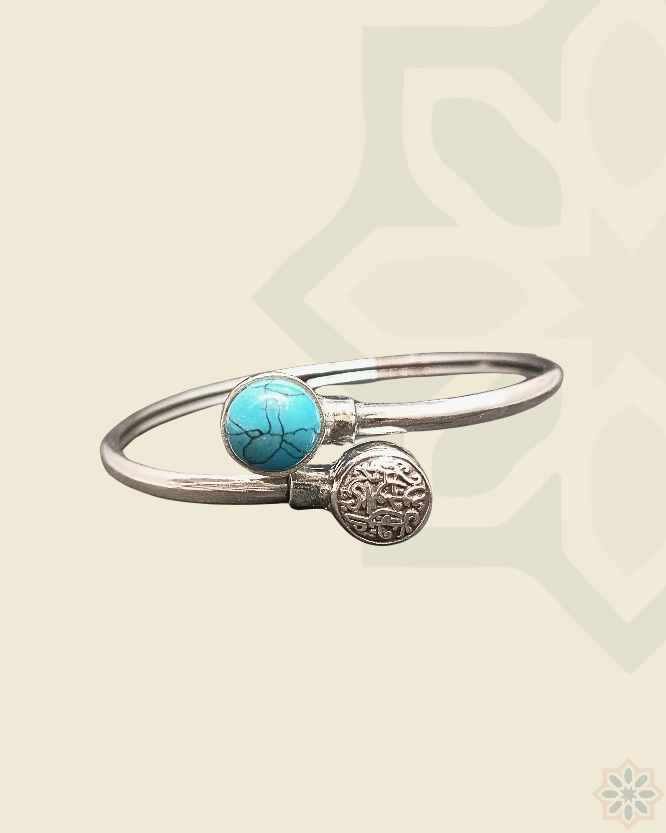 Beautiful Soul Bangle with Turquoise Stone