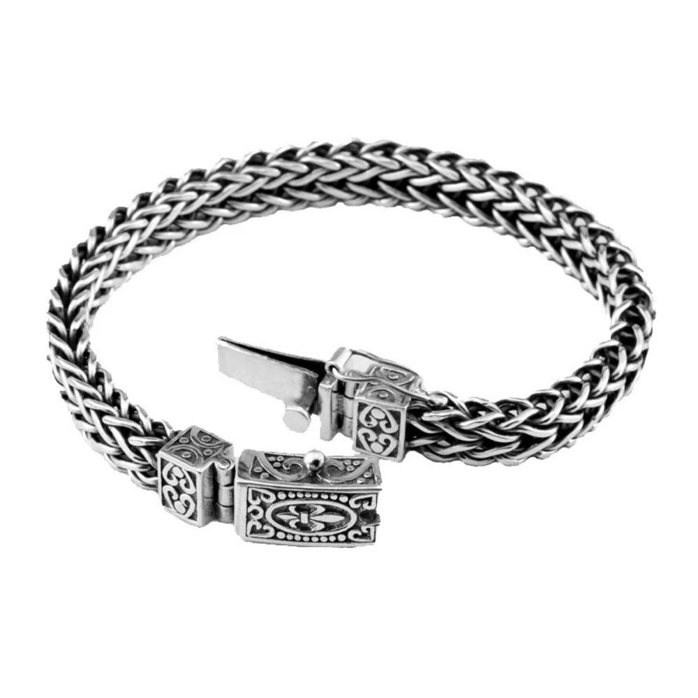 Braided Silver Bracelet
