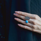 Garden ring with Turquoise stone