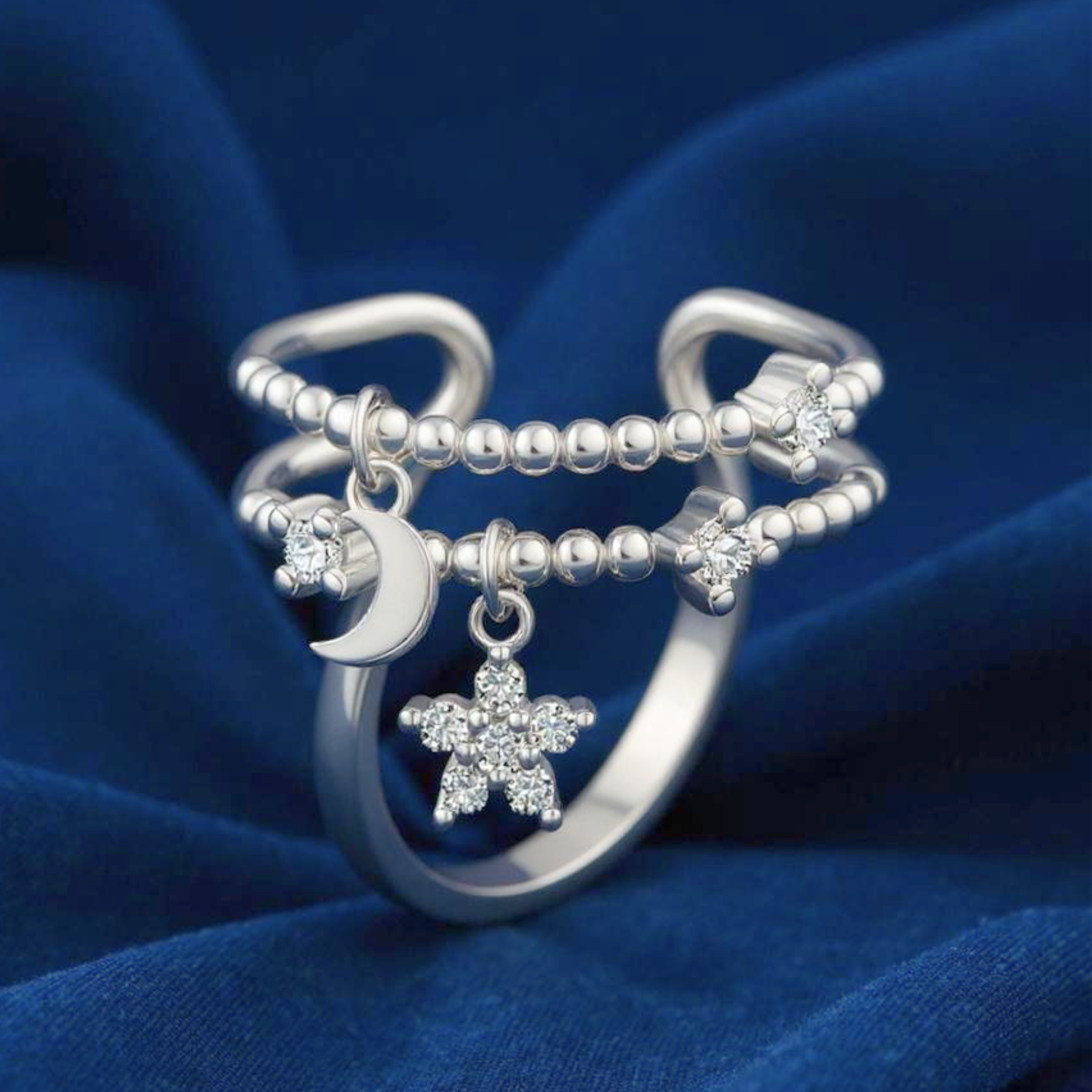 The Starry Whisper Ring